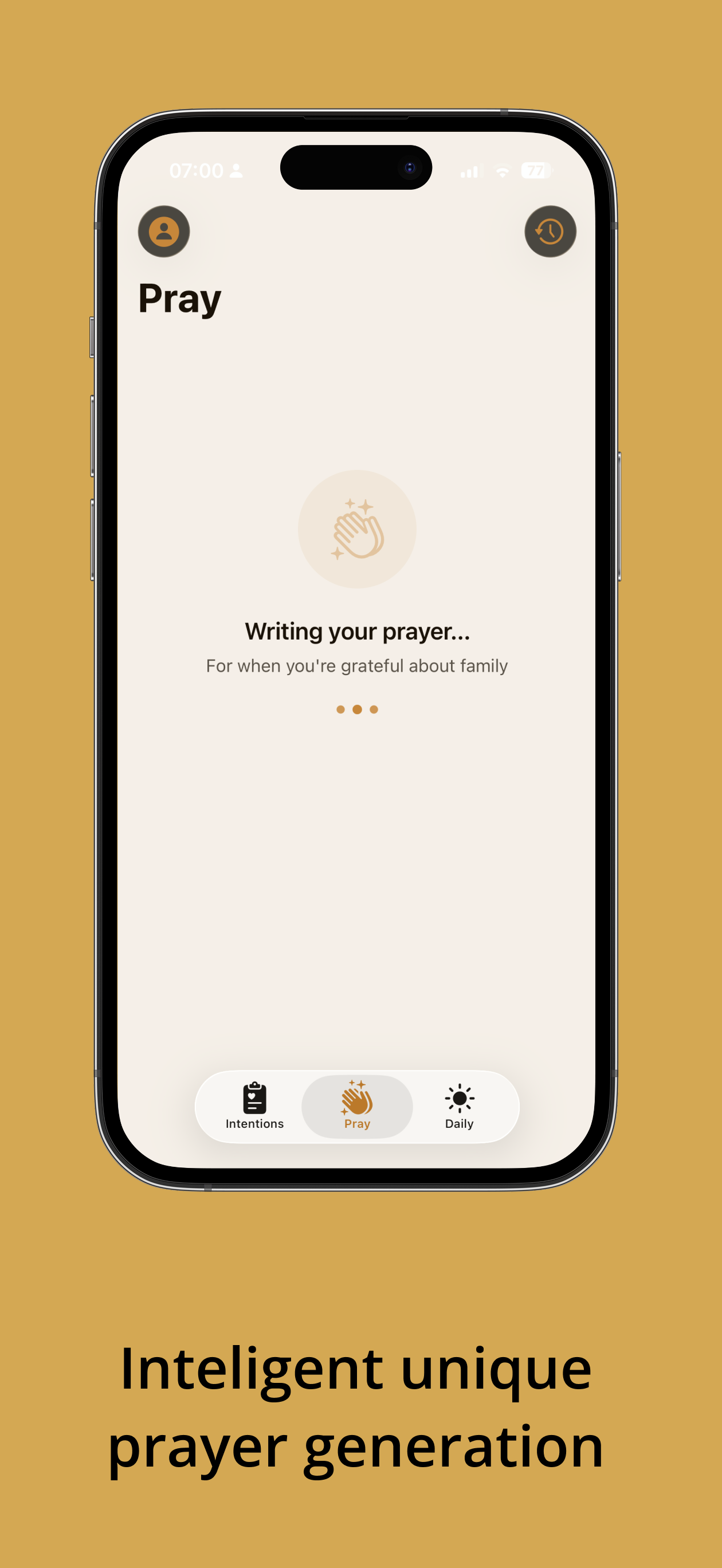 Seek Faith app screenshot