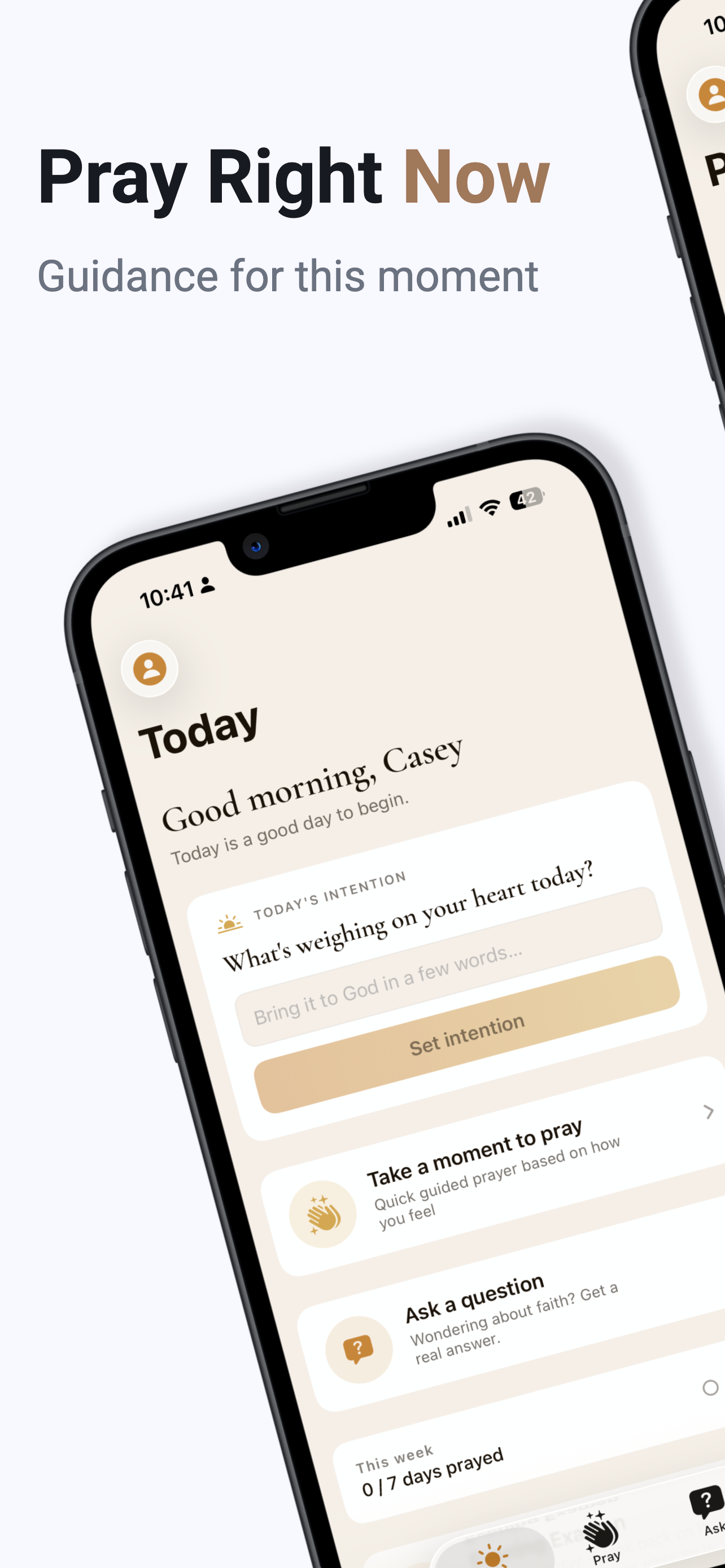 Seek Faith — Your daily intention