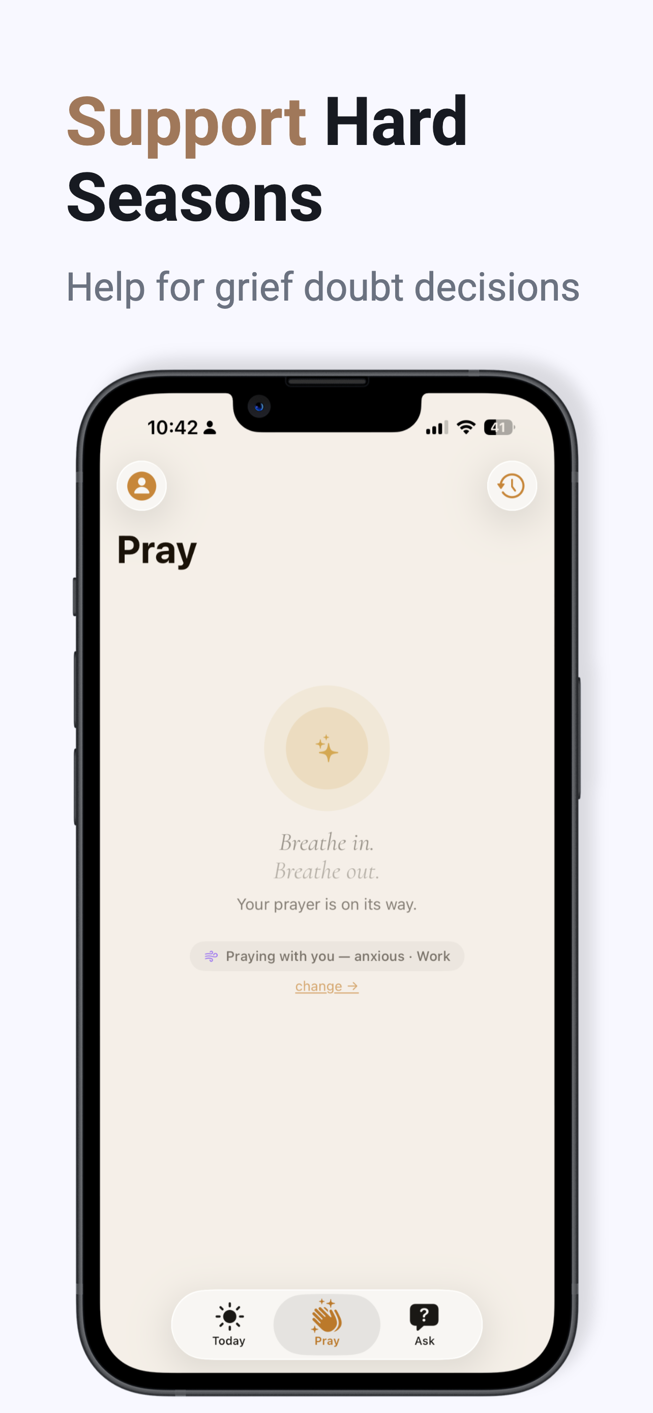 Seek Faith — A moment of calm